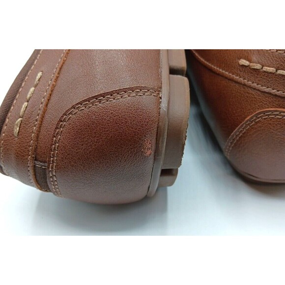 Sonoma Ortholite Eco Men’s Slip On Shoes Size 11.5 Wide Leather Topsides - Picture 9 of 11